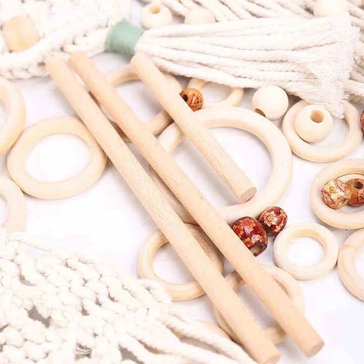 حبل ماكراميه طبيعي ,Natural macrame rope