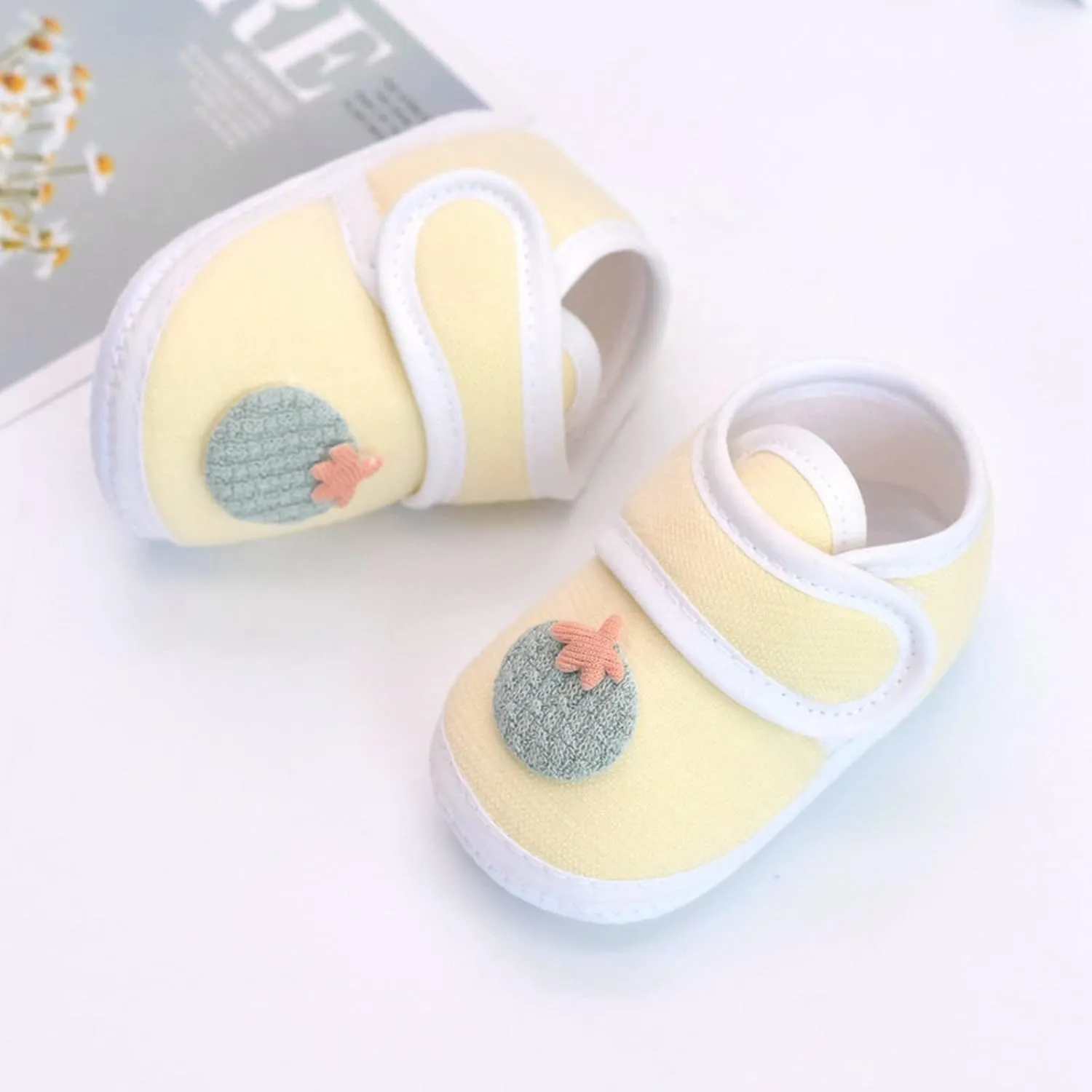 0 to 1 Years Toddler Shoes Baby Shoes Toddler Shoes Soft Bottom Spring and Autumn Baby Cloth Shoes Baby Shies