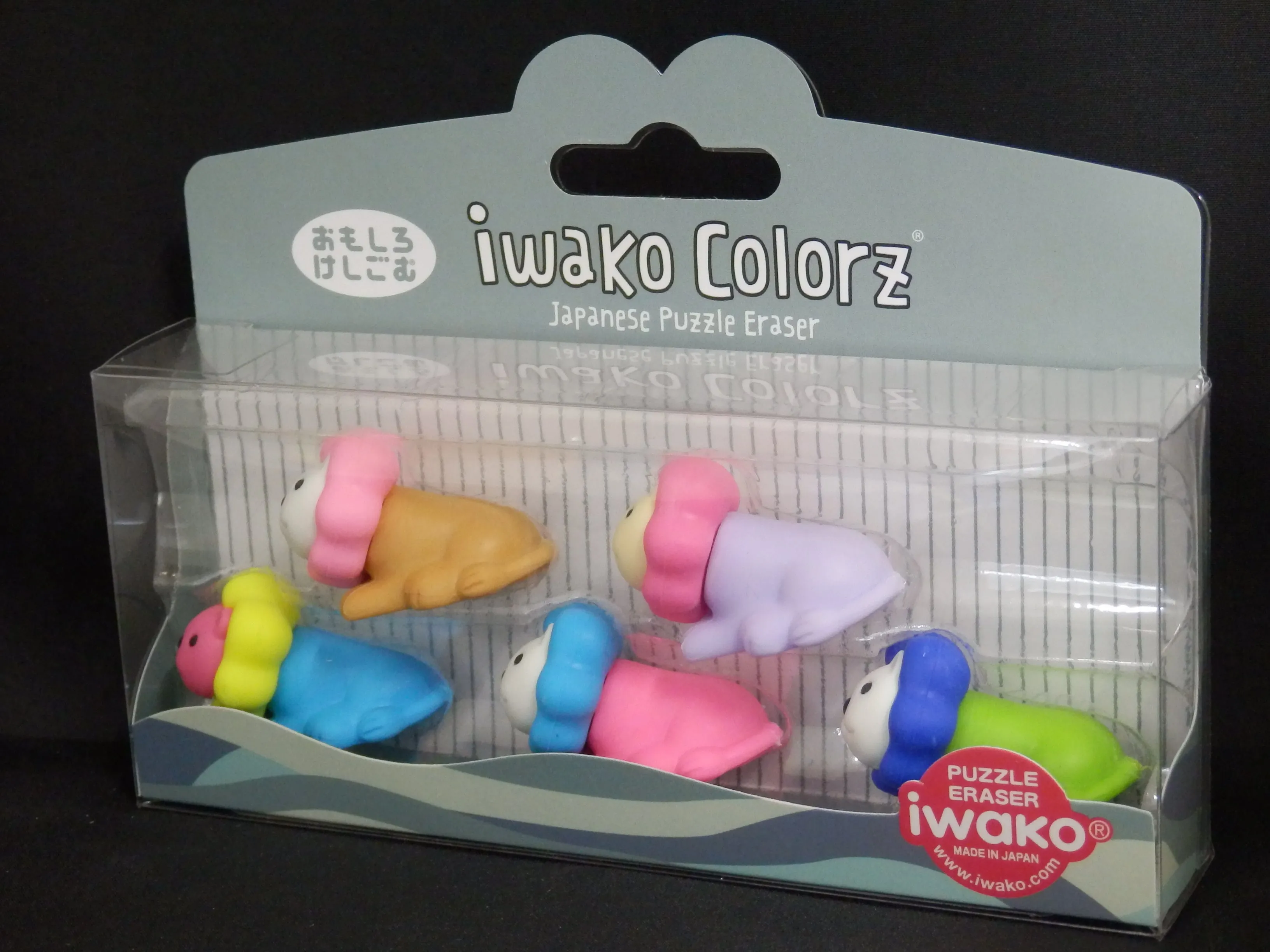 38458 Iwako Colorz Lion -12 boxes