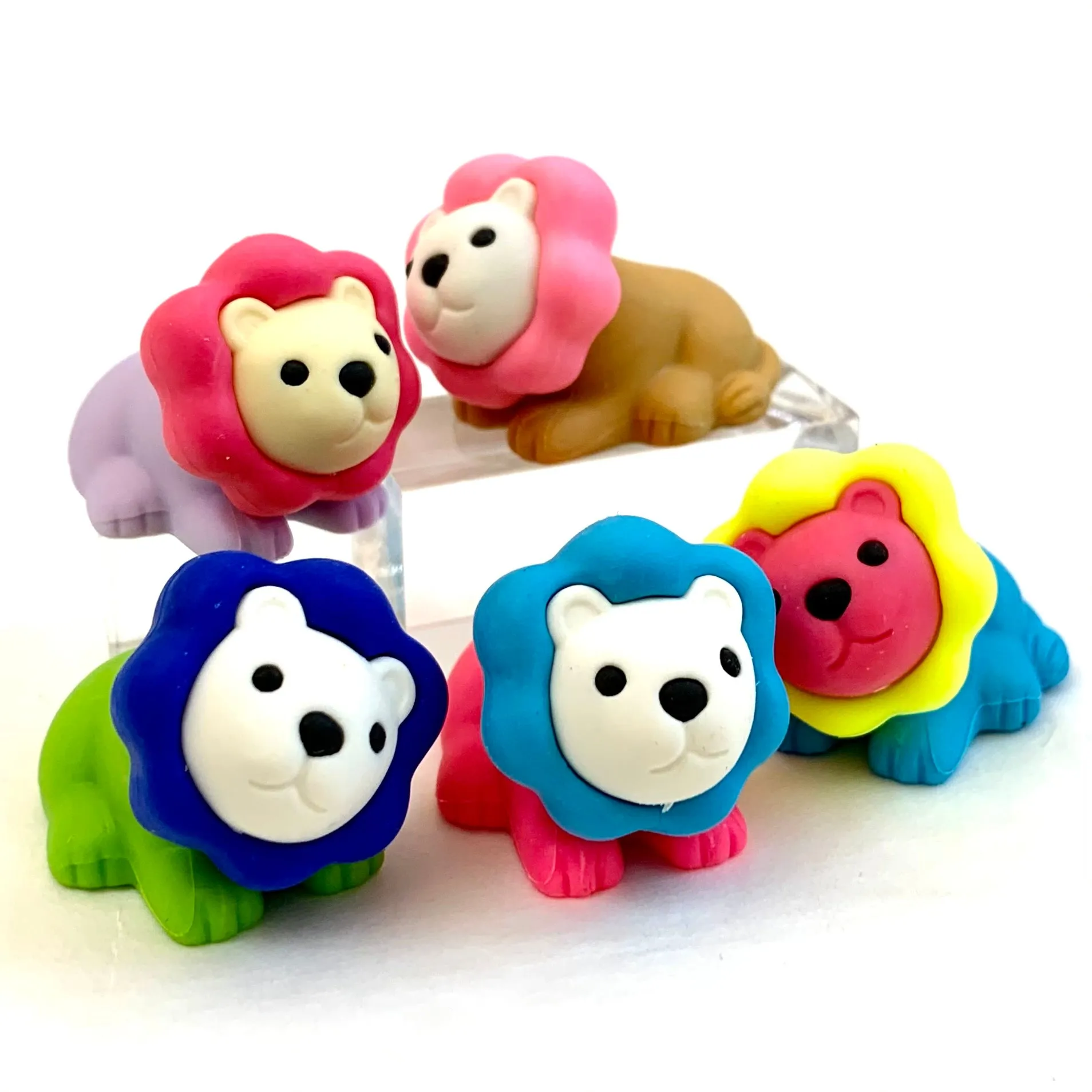 38458 Iwako Colorz Lion -12 boxes