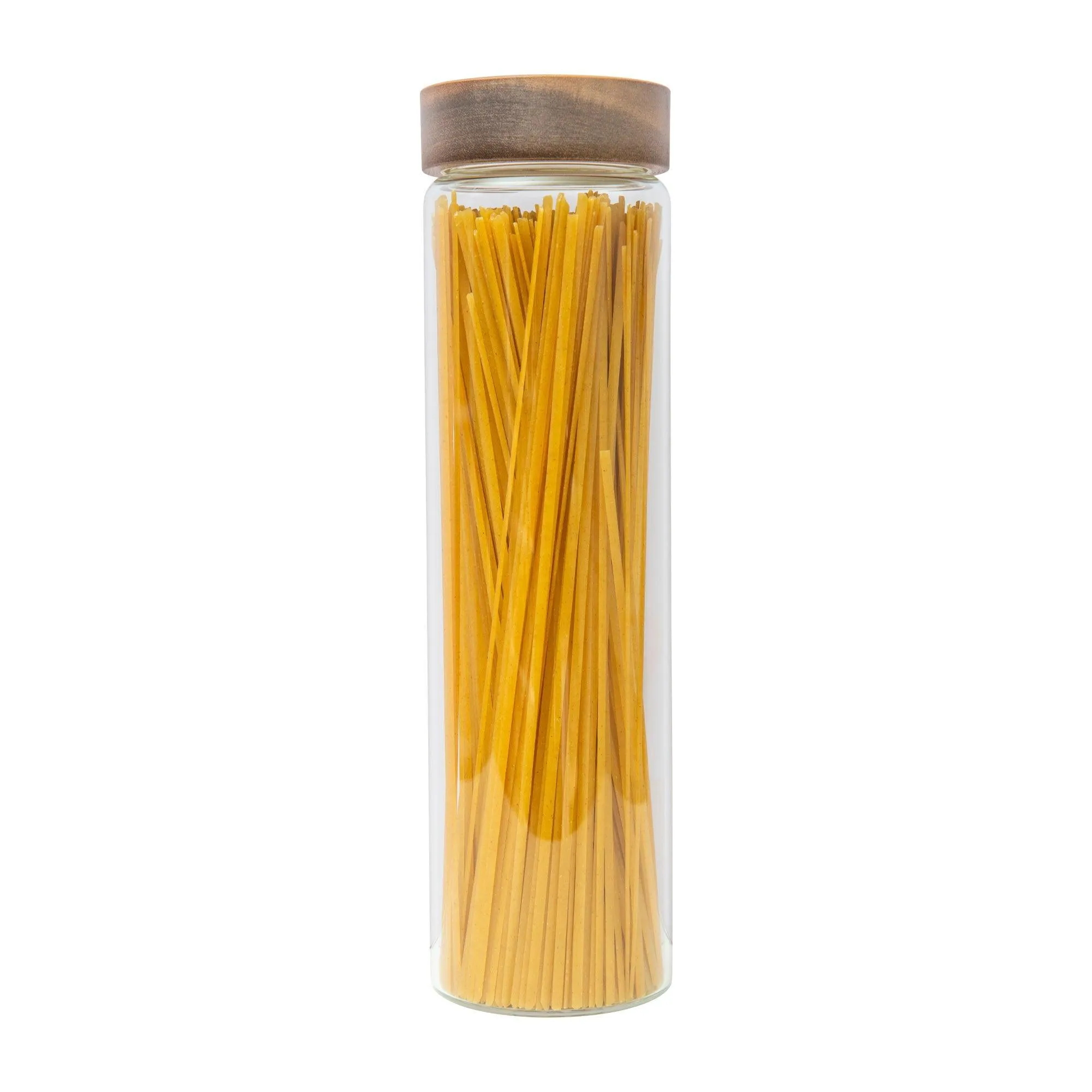 Acacia Glass Jar Deluxe Pantry Organisation Pack
