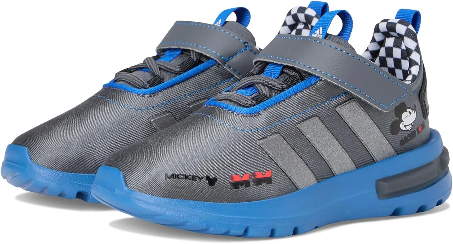 adidas Baby-Boy's Mickey Mouse Racer Tr 23 Elastic Lace Sportswear Shoes (Toddler) Sneaker