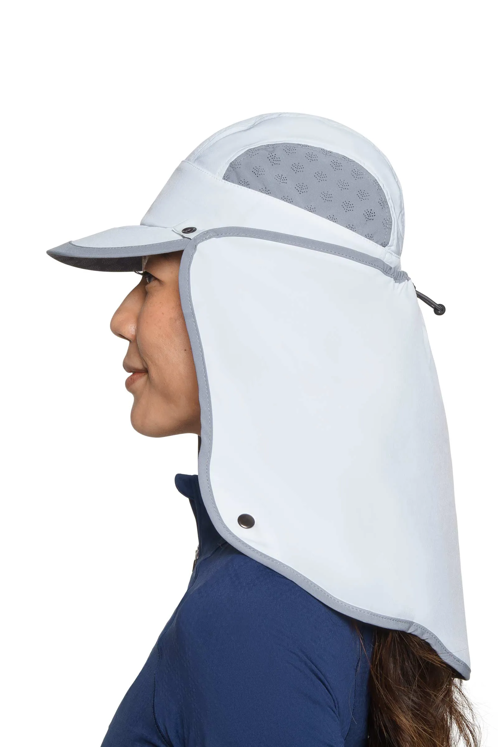 Agility Sport Cap | White/Steel Grey