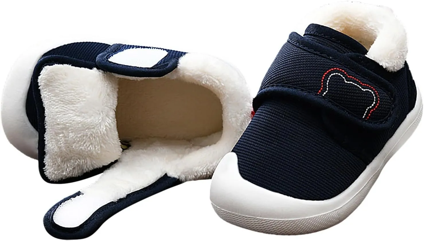 Baby Boy Girl Sneakers Fall and Winter Soft Sole Non Slip Padded Cotton Shoes Lightweight Infant Baby Girl Shoes Size 1