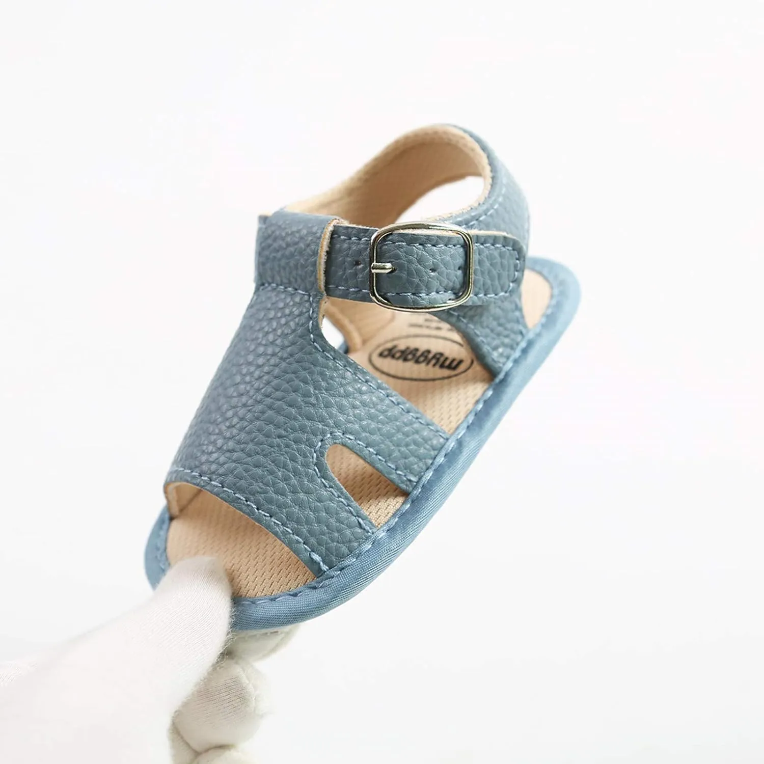 Baby Boy Girl Summer Sandals Outdoor Beach Anti-Slip Rubber Soft Sole Newborn Toddler First Walker Shoes 0-18Months