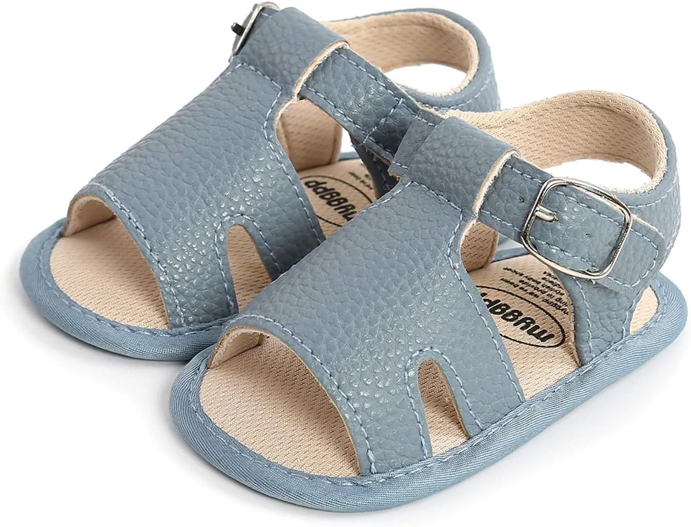 Baby Boy Girl Summer Sandals Outdoor Beach Anti-Slip Rubber Soft Sole Newborn Toddler First Walker Shoes 0-18Months