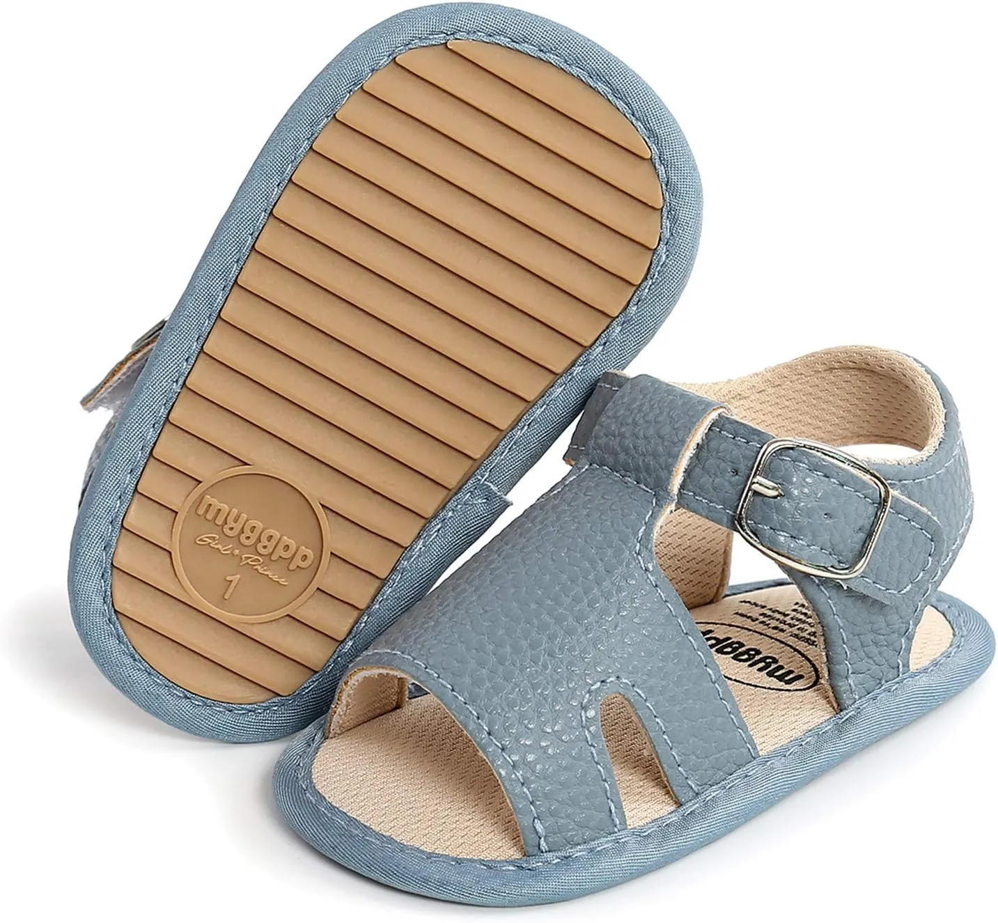 Baby Boy Girl Summer Sandals Outdoor Beach Anti-Slip Rubber Soft Sole Newborn Toddler First Walker Shoes 0-18Months