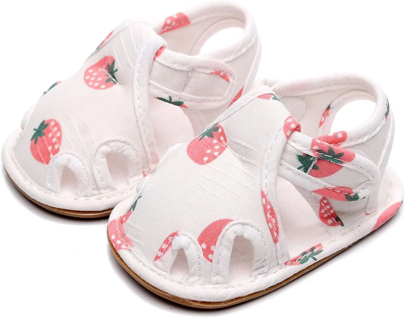 Baby Boy Sandal Infant Toddler Shoes Soft Sole Non Slip Toddler Floor Shoes Fruit Strawberry Ballerina Shoes for Babies