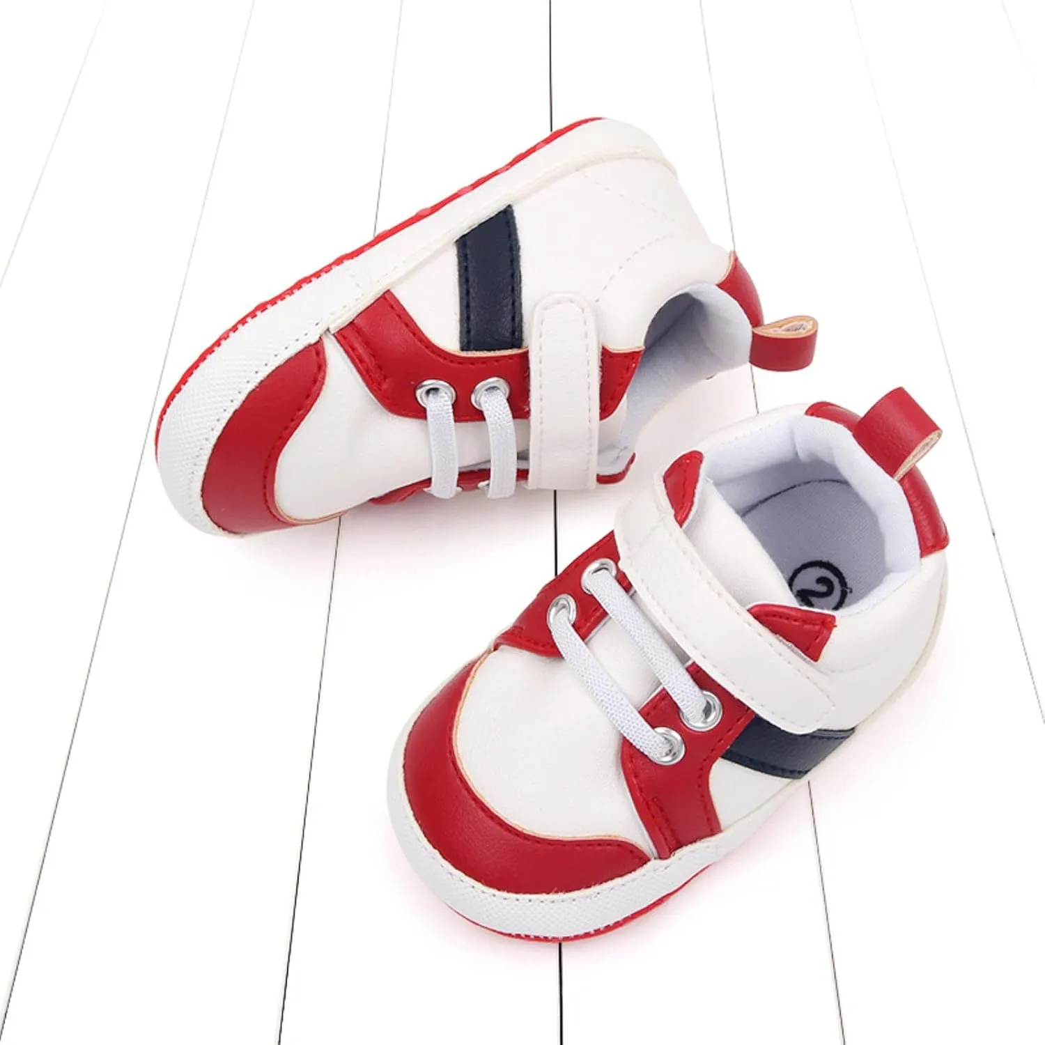Baby Boy Shoes Summer Children Infant Toddler Shoes Boys and Girls Sports Flat Bottom Round Toe Soft Hook Loop Toddler Shows