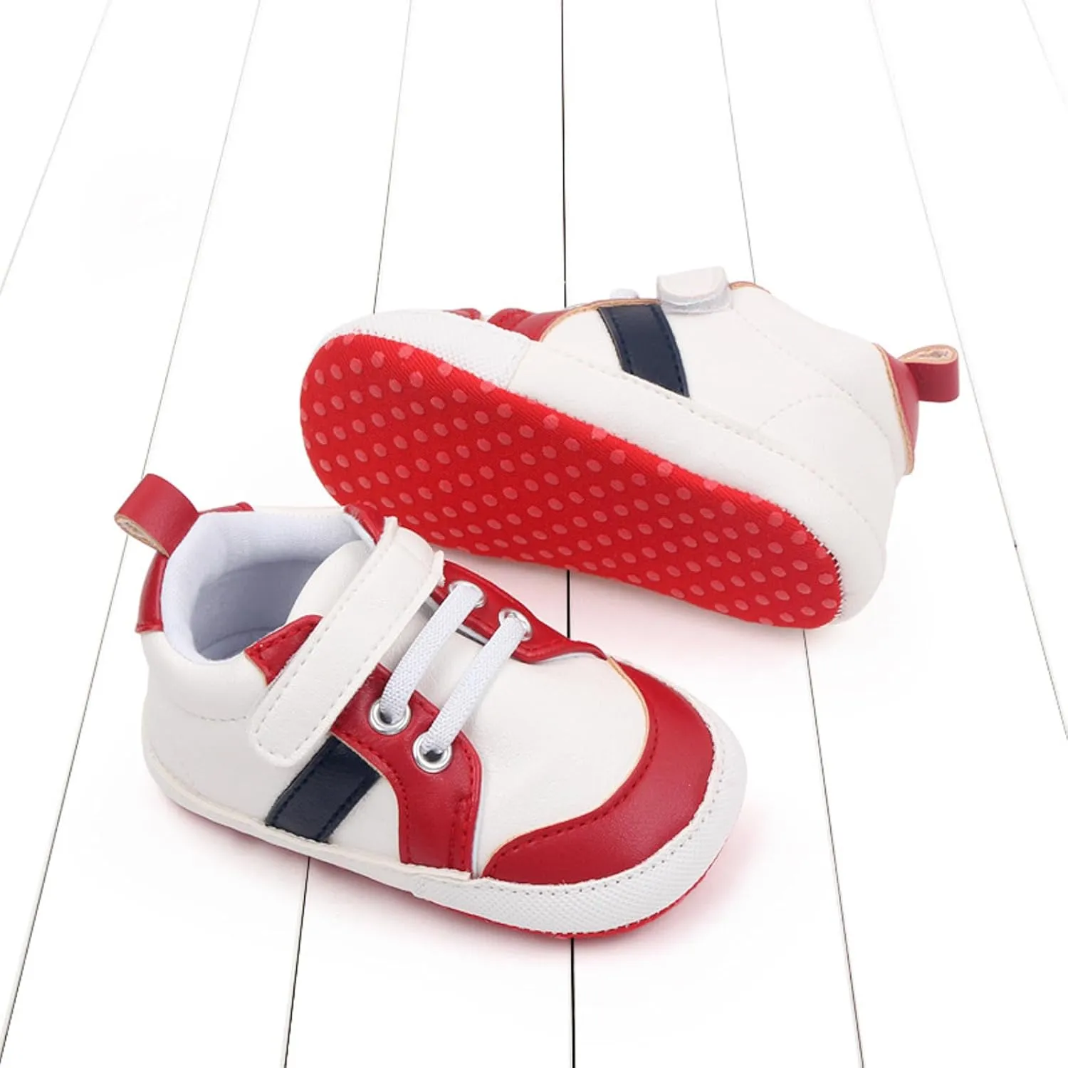 Baby Boy Shoes Summer Children Infant Toddler Shoes Boys and Girls Sports Flat Bottom Round Toe Soft Hook Loop Toddler Shows