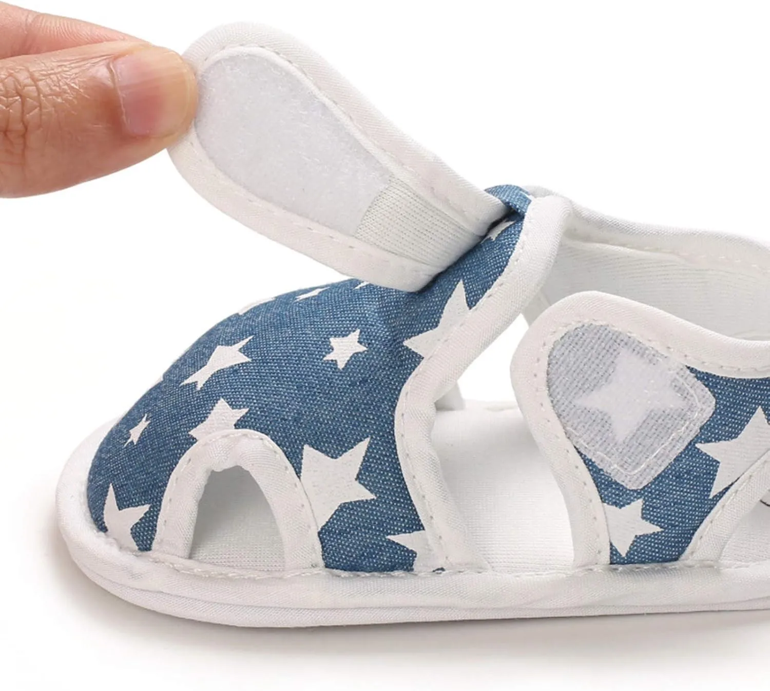 Baby Boys Girls Cartoon &Star Sandals Infant Outdoor Summer Beach Shoes Non Slip Soft Sole Toddler First Walker