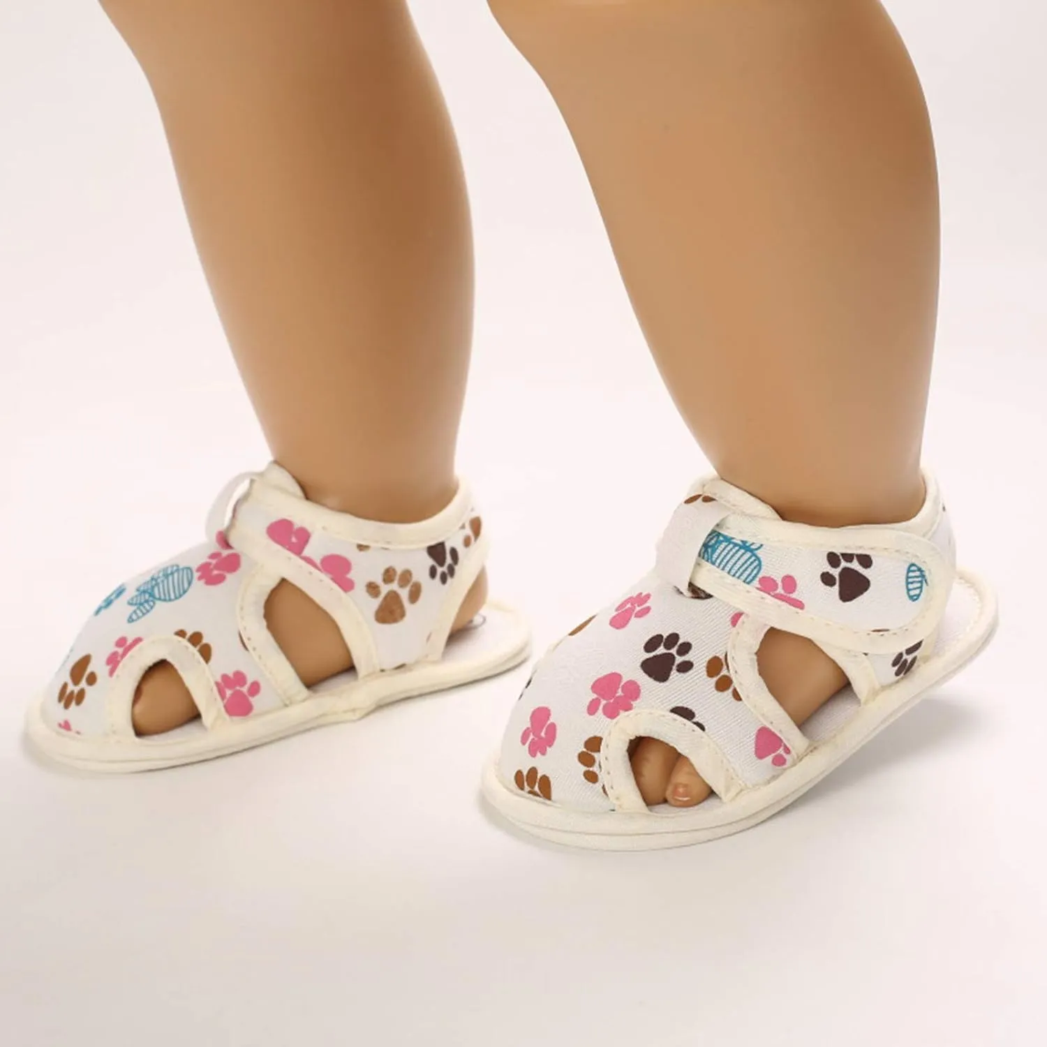 Baby Boys Girls Cartoon &Star Sandals Infant Outdoor Summer Beach Shoes Non Slip Soft Sole Toddler First Walker