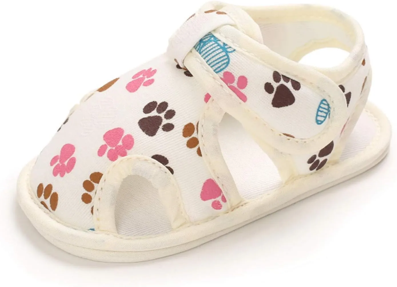 Baby Boys Girls Cartoon &Star Sandals Infant Outdoor Summer Beach Shoes Non Slip Soft Sole Toddler First Walker