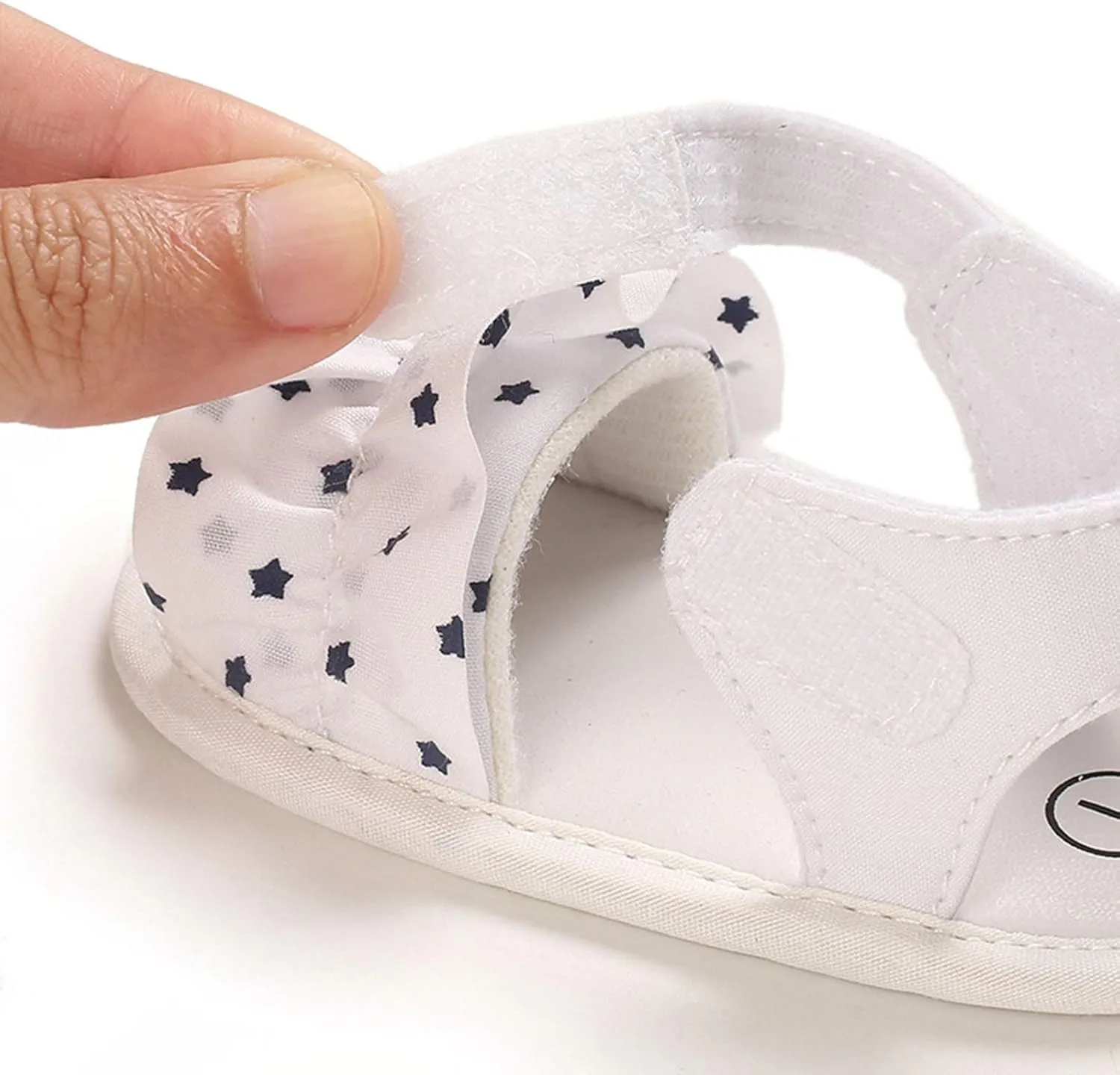Baby Boys Girls Sandals Star Soft Non-Slip Rubber Sole Summer Infant Toddler Walking Shoes Flat Shoes First Walkers