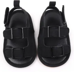 Baby Boys Girls Summer Sandals Open-Toe Infant Soft Rubber Sole Outdoor Shoes Toddler First Walking Shoes Casual
