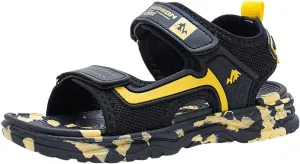 Baby Boys Girls Toddler Summer Shoes Sandals Outdoor Beach Anti-Slip Lightweight Soft Sole Shoes (Black, 1 Big Kids)