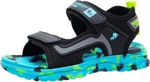 Baby Boys Girls Toddler Summer Shoes Sandals Outdoor Beach Anti-Slip Lightweight Soft Sole (Sky Blue, 13 Little Child)