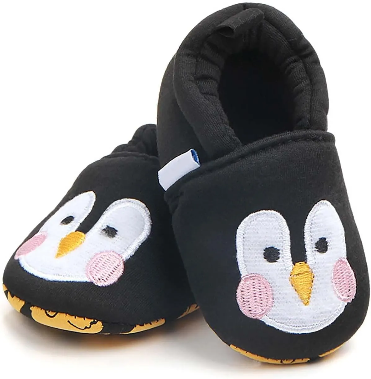 Baby Boys Girls Winter Warm Slipper Soft Sole Non Slip Cute Penguin Sneaker Toddler First-Walkers House Shoes Size 11 Boys Shoes