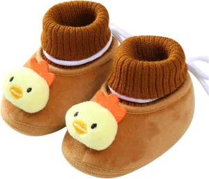 Baby Cute Cartoon Socks Shoes Boys and Girls Floor Shoes Non Slip Plush Warm Shoes Baby Shoes Baby Walking Shoes