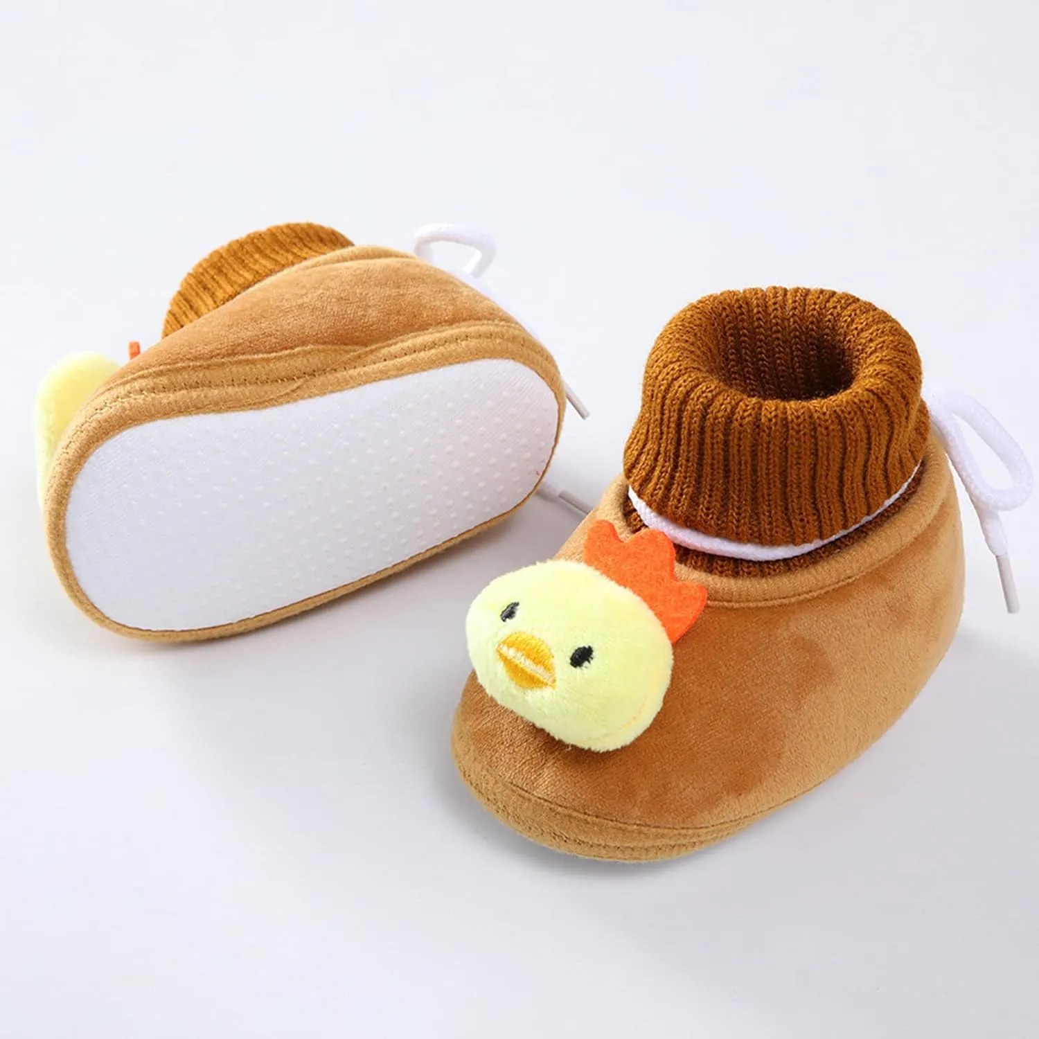 Baby Cute Cartoon Socks Shoes Boys and Girls Floor Shoes Non Slip Plush Warm Shoes Baby Shoes Baby Walking Shoes
