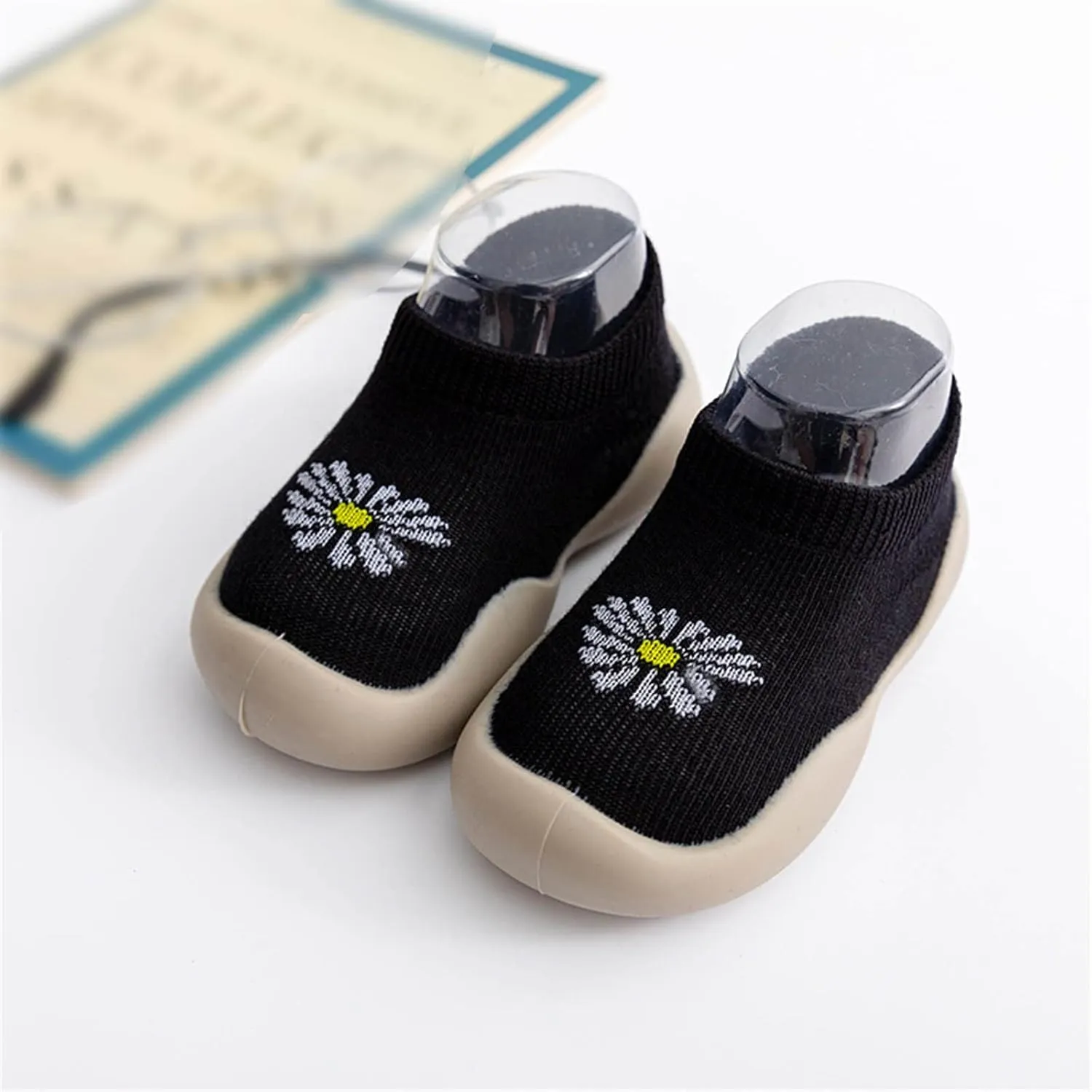 Baby Fall Cute Pattern Socks Shoes Baby Walking Shoes Toddler WarmThe Floor Socks Non Slip Prewalker Shoes Baby Shoes