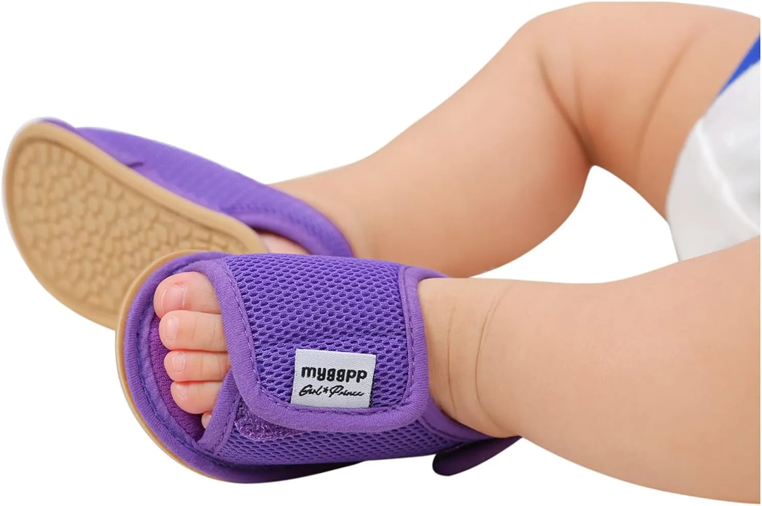 Baby Girls Boys Sandal Infant Toddler Shoes Outdoor Prewalker Mesh Non-Slip Soft Sole Flat Shoes (Purple, 11-6M)