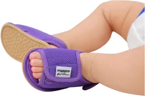 Baby Girls Boys Sandal Infant Toddler Shoes Outdoor Prewalker Mesh Non-Slip Soft Sole Flat Shoes (Purple, 11-6M)