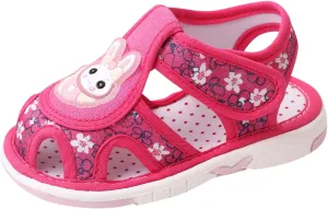 Baby Girls Boys Sandals Infant Toddler Shoes Outdoor First Walkers Athletic Hollow Prewalker (Hot Pink, 8.5 Toddler)