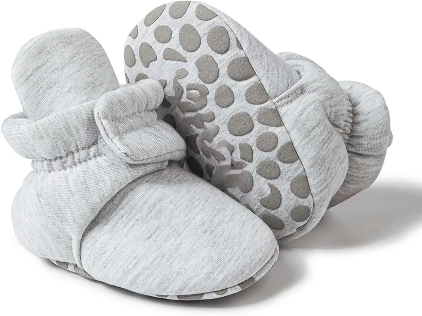 Baby Girls Boys Shoes Socks Solid Color Knitted Plush Soft Sole Anti-Slip Warm Winter Indoor Outdoor Casual Shoes
