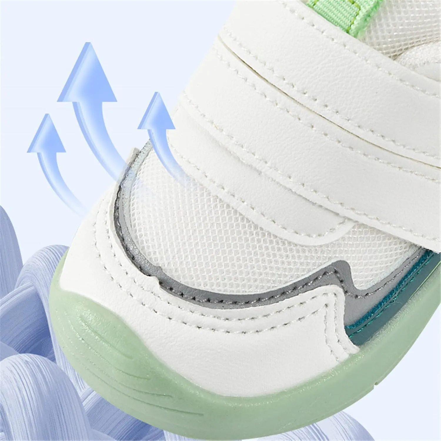 Baby Girls Boys' Sports Shoes Autumn Soft Sole Anti Kick Through Shoes Lightweight Walking Fancy Toddler Girl Shoes
