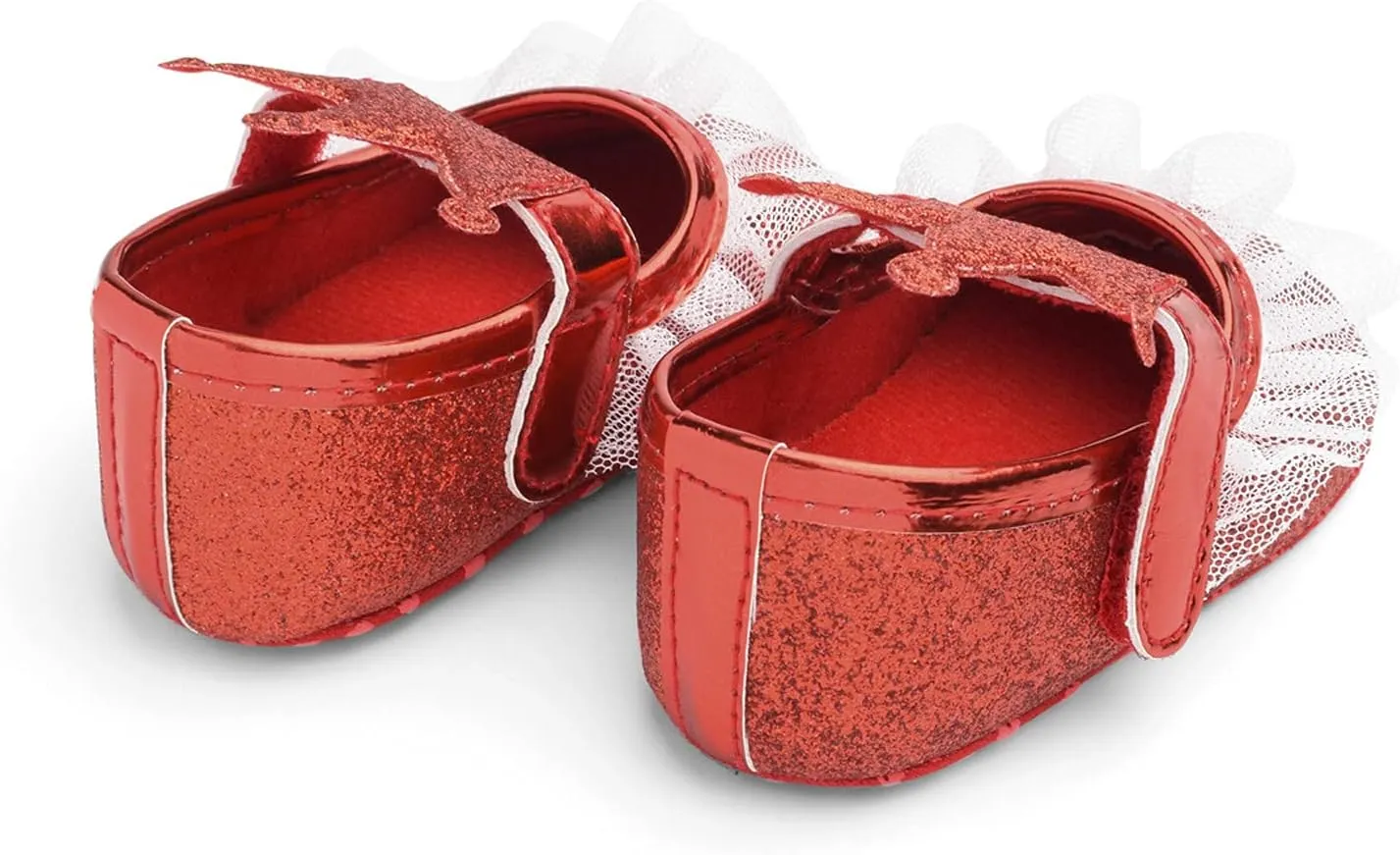 Baby Girls Crown Non Slip Soft Sole PU Leather Newborn Infant Toddler First Walker Cirb Party Dress Shoes