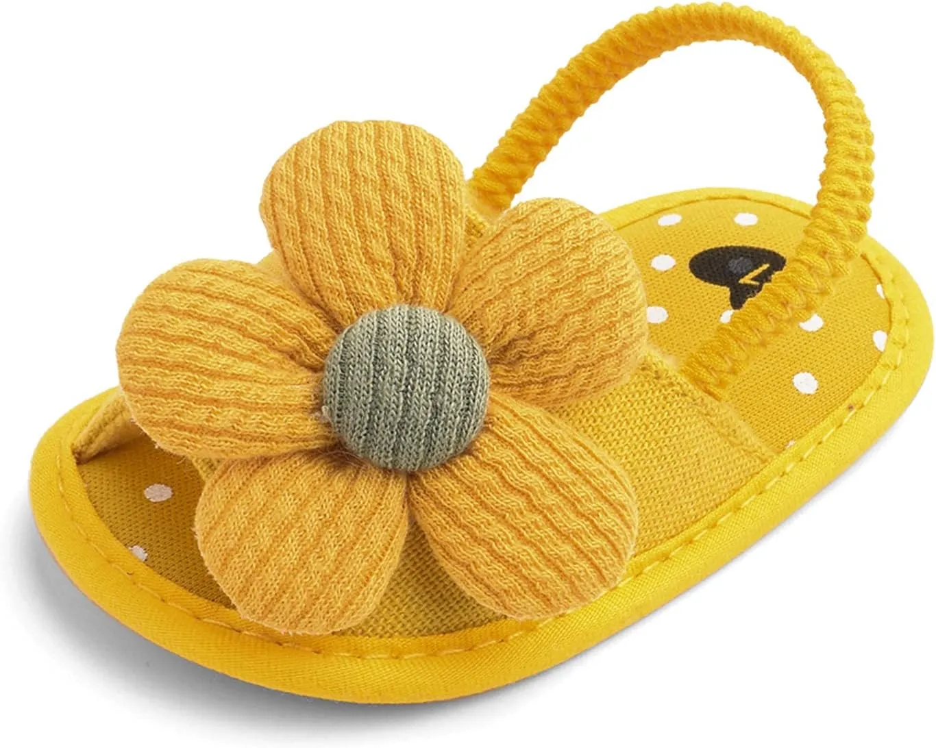 Baby Girls Flower Shoes Soft Sole Shoes Toddler Non Slip Shoes Sandals Leisure Baby Shoes for Indoor