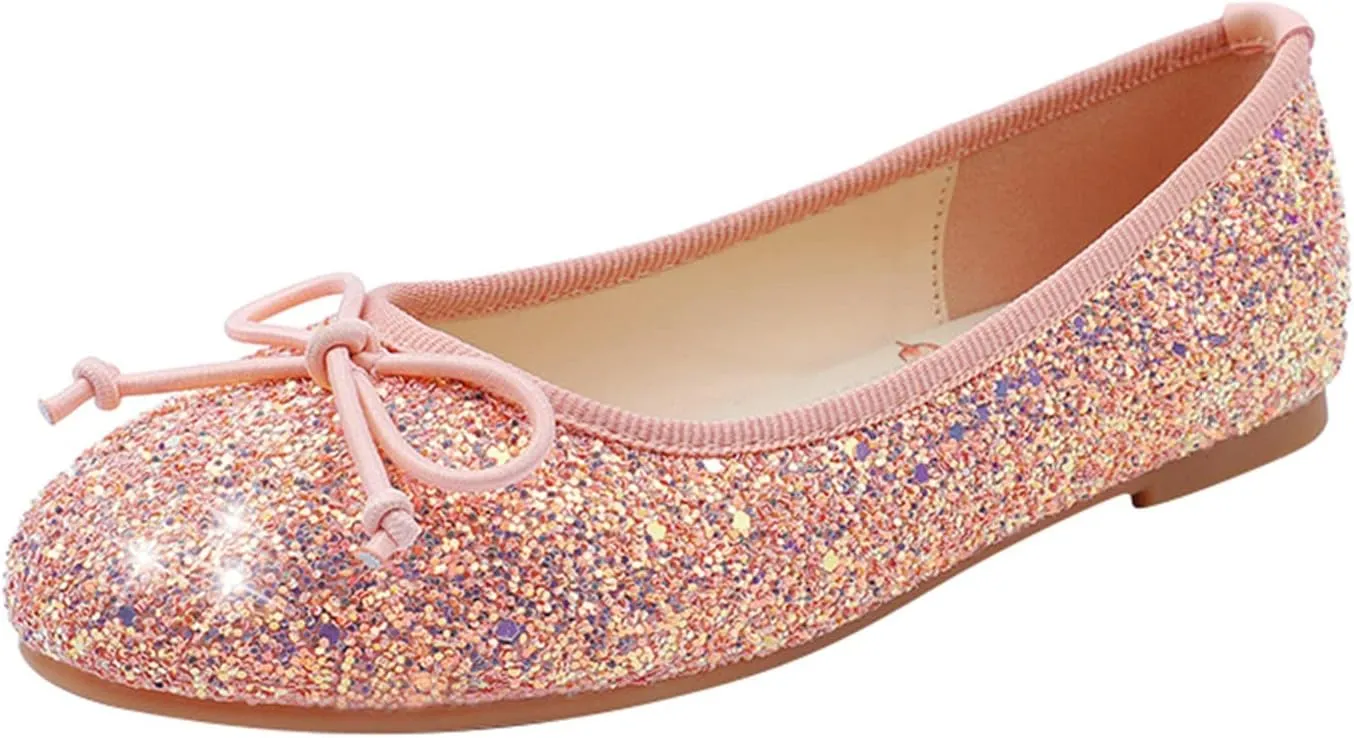 Baby Girls Princess Sparkly Shoes Mary Jane Dresses Shoes Children Dance Shoes Flat Shoes Girls Shoes Toddler Shoes