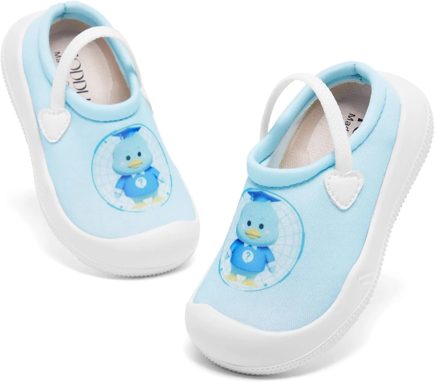 Baby Girls Water Shoes Barefoot Sandals Walking Slippers Shoes Aqua Socks Summer Beach Swim Pool Shoes Breathable Slip On Quick-Dry Non-Slip Crib Shoe
