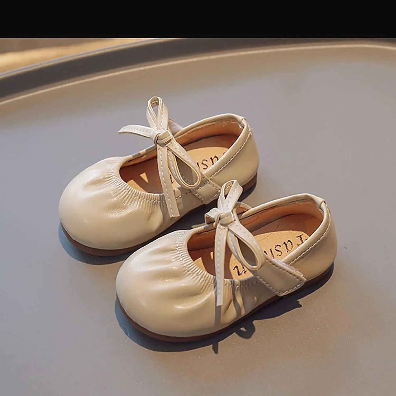 Baby Infant Shoes Boy Girl Sandals First Walkers Shoes Non-Slip Rubber Soft Sole Flat Shoes Summer (Black, 6.5 Infant)