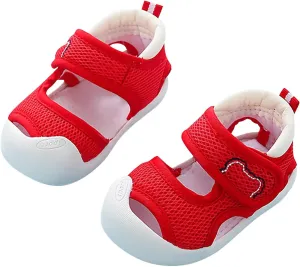 Baby Kids Princess Dress Baby Walking Shoes for Men and Women Anti Kick Breathable Wear Infant Leather Soft Closed Toe