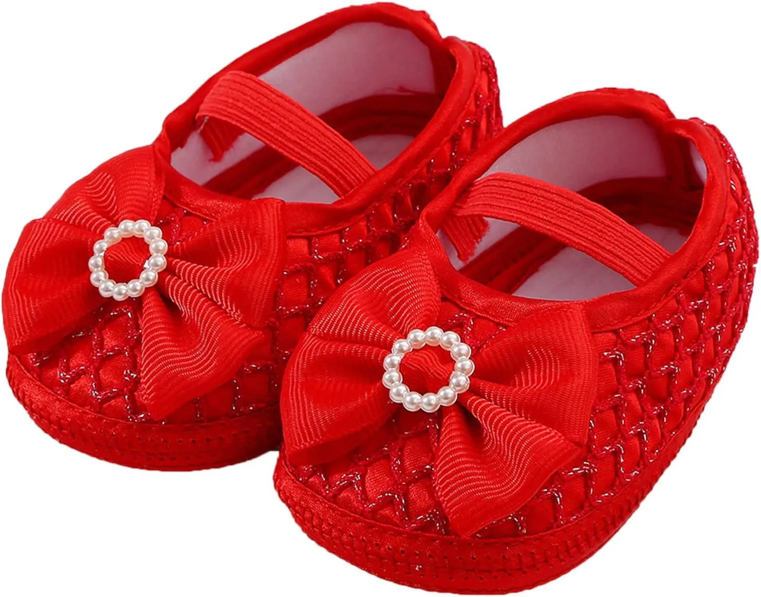 Baby Shoes Fashion Soft Sole Toddler Shoes Pearl Dress Flower Princess Shoes Toddler Shoes 6 Toddler Shoes