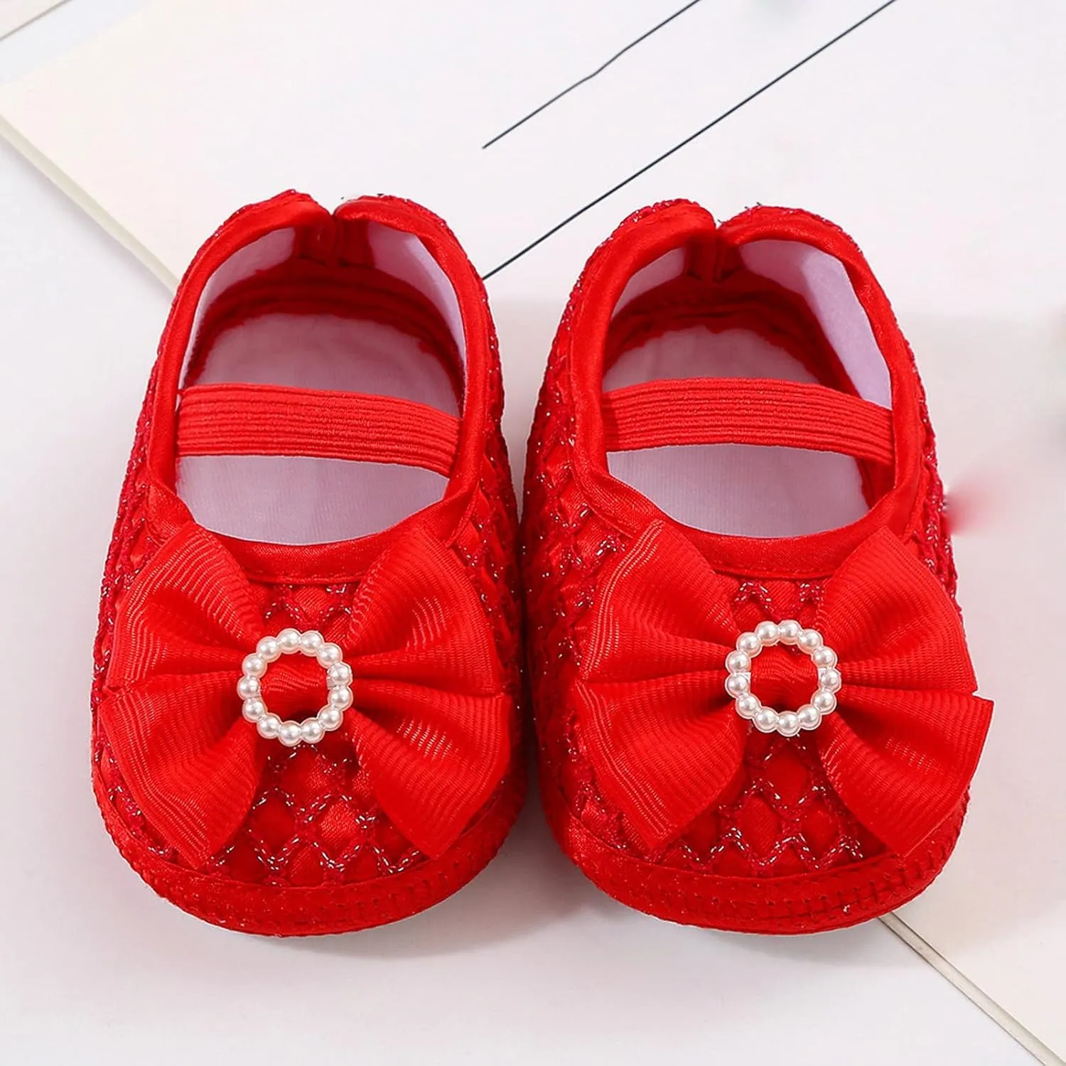 Baby Shoes Fashion Soft Sole Toddler Shoes Pearl Dress Flower Princess Shoes Toddler Shoes 6 Toddler Shoes
