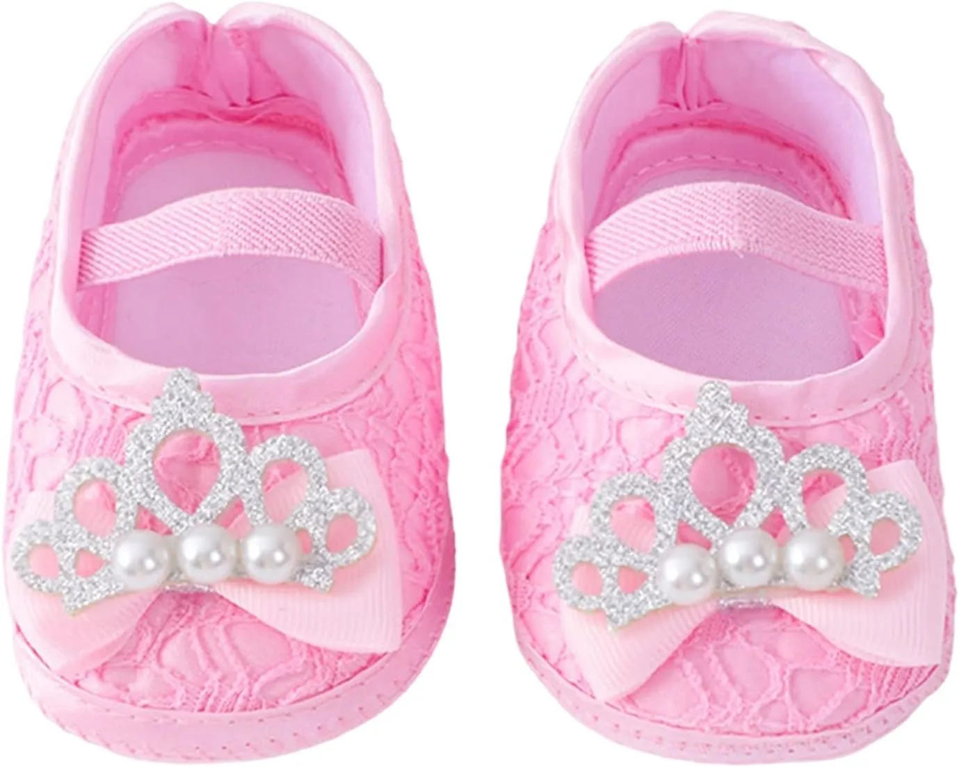 Baby Shoes Fashion Soft Sole Toddler Shoes Pearl Dress Flower Princess Shoes Toddler Shoes Kids Furry Slippers