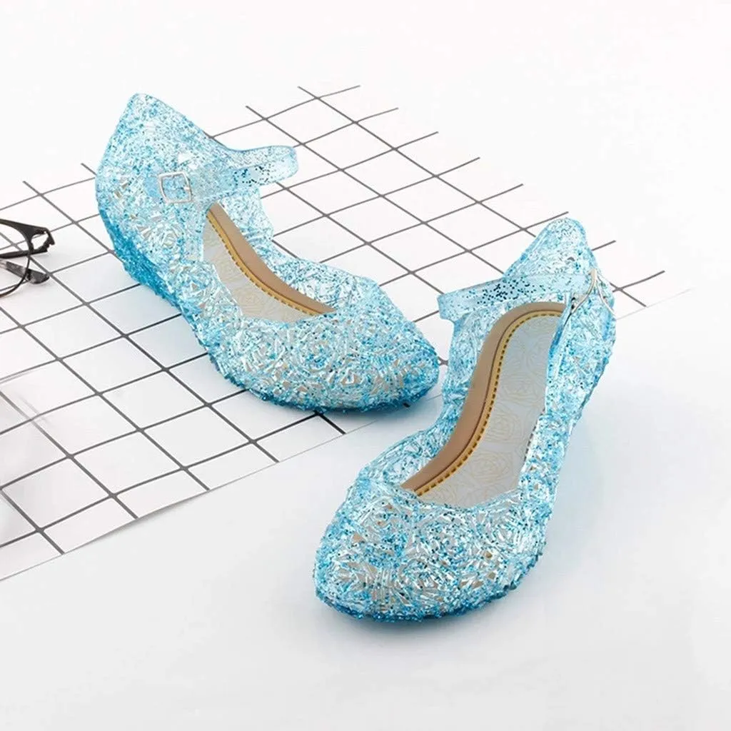 Baby Shoes Size 3 Cosplay Single Baby Party Girls Shoes Kids Wedge Infant Toddler Princess Sandals Baby Shoes Baby Soft Bottom Shoes for Boys