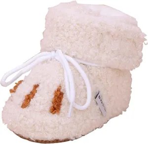 Baby Shoes Toddler Boots Soft Bottom Toddler Shoes Plus Velvet Thick Non Slip Large Cotton Shoes Girls Boots