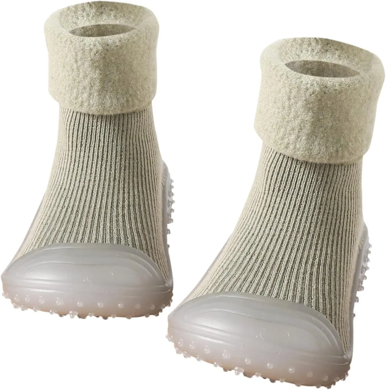 Baby Socks Shoes Soft Soles Spring and Winter Walking Early Education Baby Snow Shoes Socks Solid Color 6c Girls Shoes