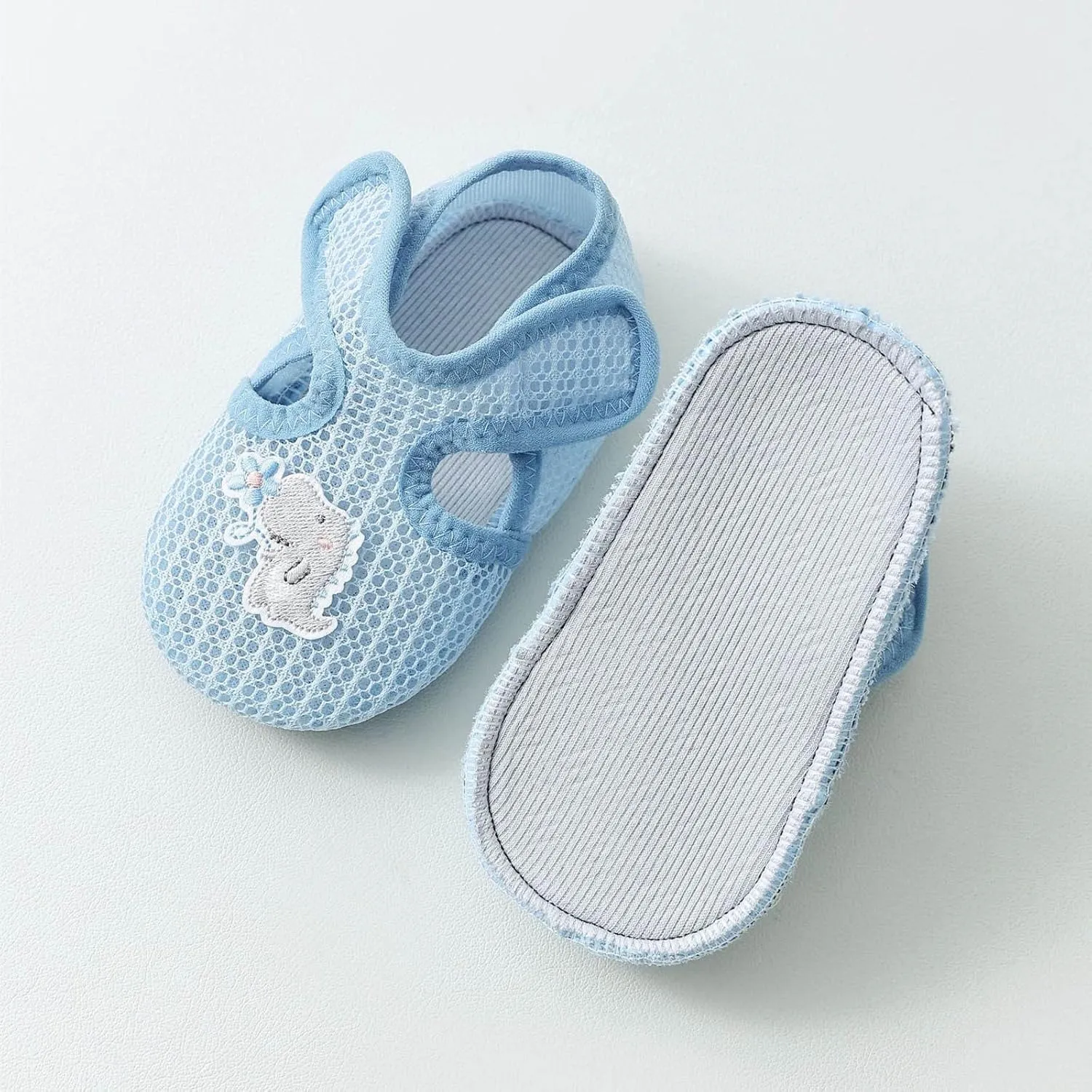 Baby Walking Shoes Cartoon Soft Sole Anti Slip Socks Baby Floor Shoes Baby Walking Socks Glue Summer Toddler Girls Shoes