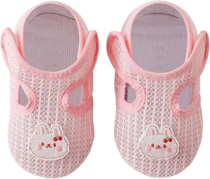 Baby Walking Shoes Cartoon Soft Sole Anti Slip Socks Baby Floor Shoes Baby Walking Socks Glue Summer Toddler Girls Shoes