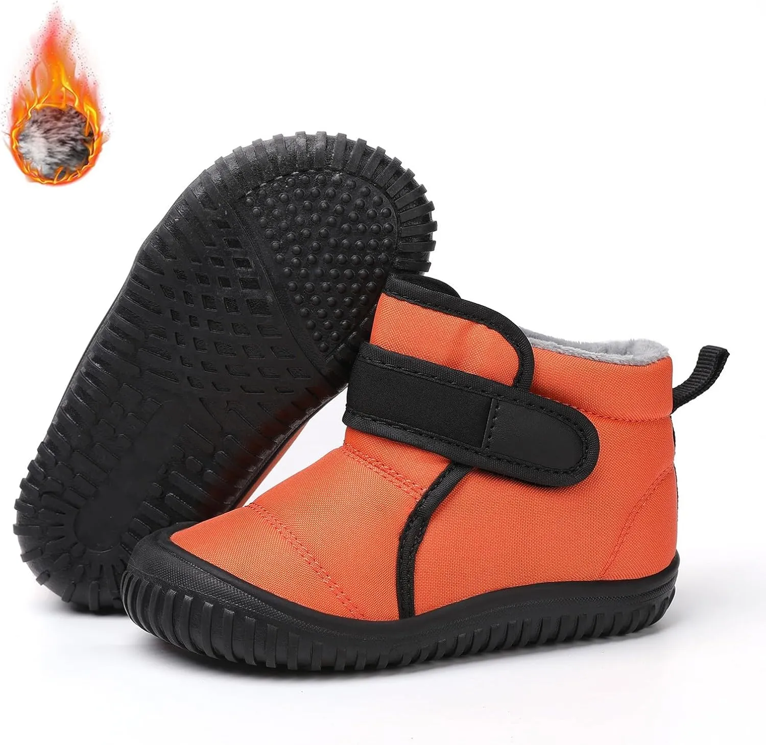 Baby Winter Snow Boots for Infant Boys Girls Toddler Water-esistant Warm ining Soft Sole First Walking Shoes