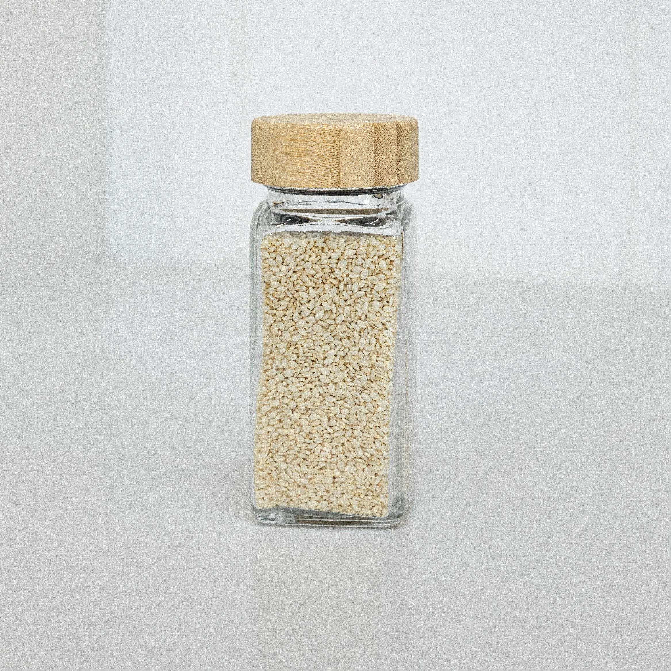 Bamboo Shaker Spice Jars - 125ml