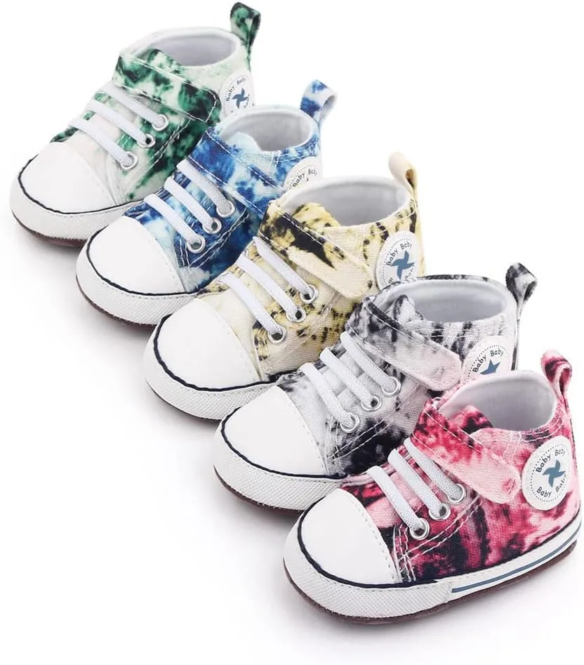 BEIDI Baby Girl Boy Shoes 0-18 Months,Infant Unique Essentials Gifts,Unisex Newborn Doll Slip-on Soft Sole High-top Frist Walking Sneakers