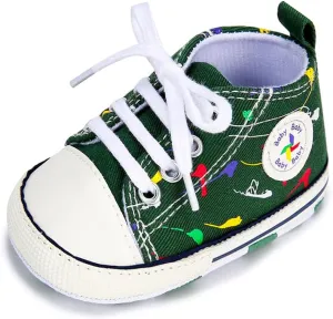 BEIDI Baby Girl Boy Shoes 0-18 Months,Infant Unique Essentials Gifts,Unisex Newborn Doll Slip-on Soft Sole High-top Frist Walking Sneakers