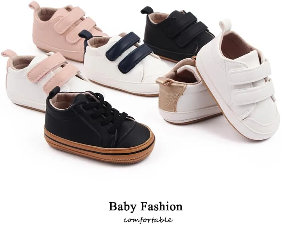 BEIDI Baby Girl Boy Shoes 0-18 Months,Infant Unique Essentials Gifts,Unisex Newborn Doll Slip-on Soft Sole High-top Frist Walking Sneakers