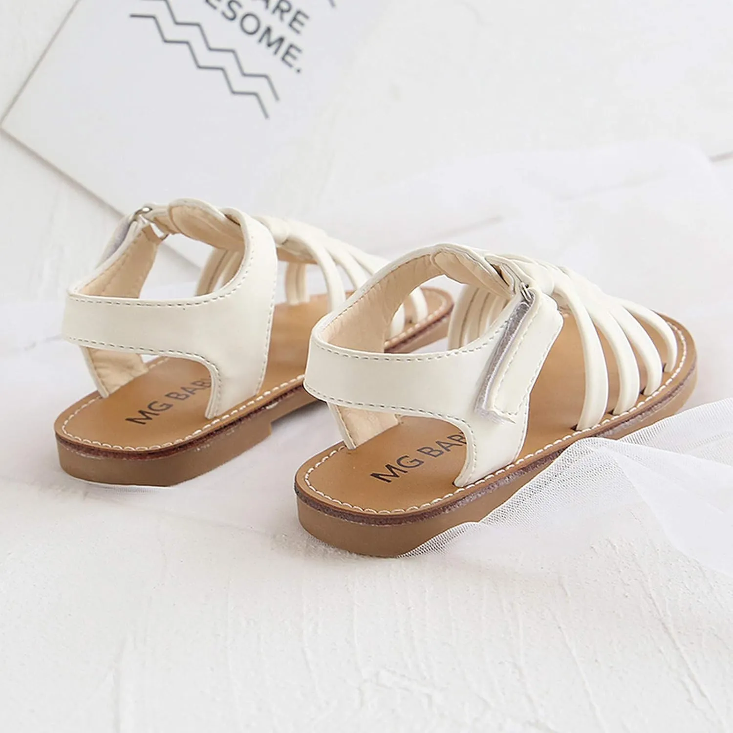 Boy Girl Leather Shoes Beach Children Strap Shoes Girls Sandals Baby Toddler Boys Girl's for Age Beach